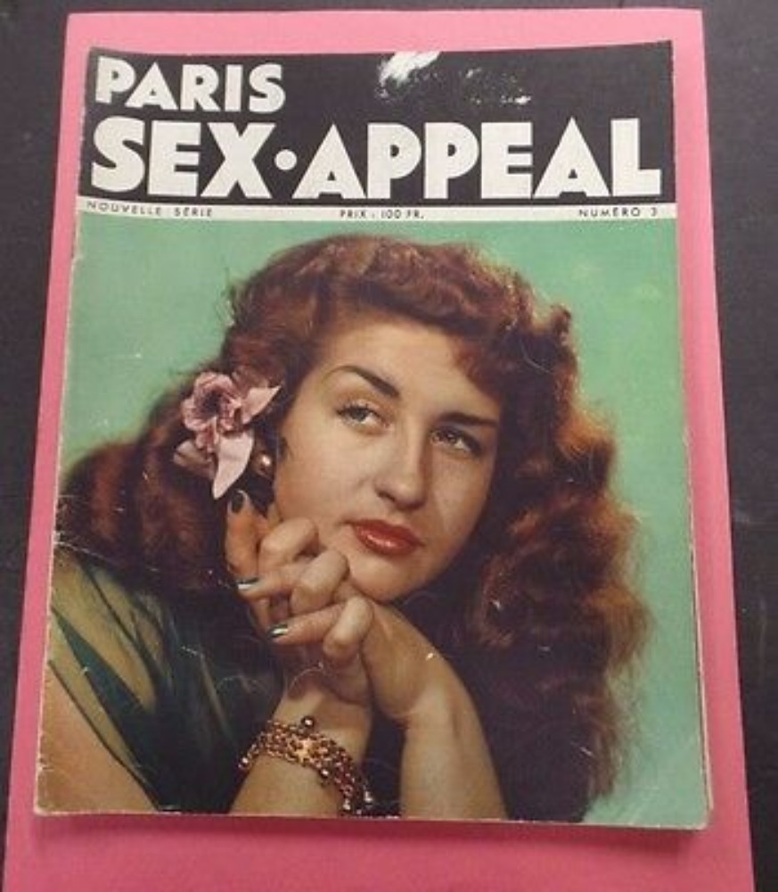 Paris Sex Appeal # 3 magazine back issue Paris Sex Appeal magizine back copy 