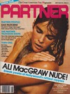 Ali MacGraw magazine cover appearance Partner June 1979