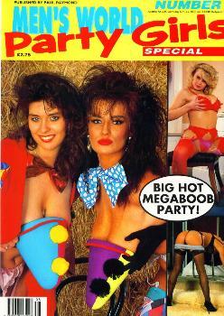 Party Girls # 8 magazine back issue Party Girls magizine back copy 
