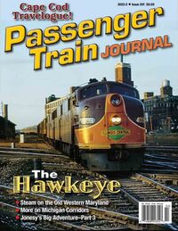 Passenger Train Journal Spring 2022 magazine back issue