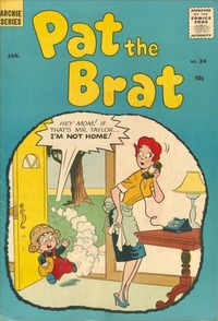 Pat the Brat # 24, January 1958
