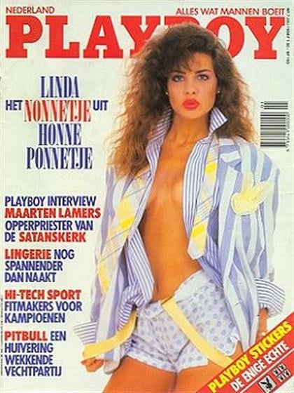Playboy (Netherlands) July 1988 magazine back issue Playboy (Netherlands) magizine back copy Playboy (Netherlands) magazine July 1988 cover image, with Teri Weigel on the cover of the magazine