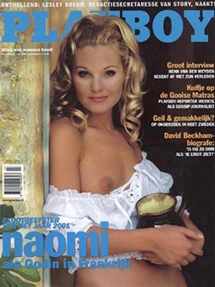 Playboy (Netherlands) July 2002 magazine back issue Playboy (Netherlands) magizine back copy Playboy (Netherlands) magazine July 2002 cover image, with Naomi Boer on the cover of the magazine