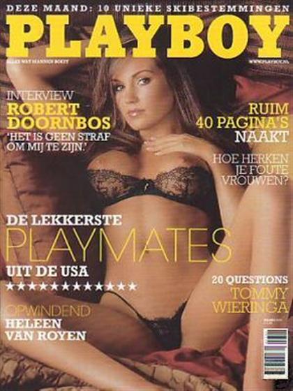 Playboy (Netherlands) March 2006 magazine back issue Playboy (Netherlands) magizine back copy Playboy (Netherlands) magazine March 2006 cover image, with Jamie Westenhiser on the cover of the ma