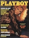 Playboy (Netherlands) February 1986 magazine back issue cover image
