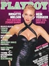Brigitte Nielsen magazine cover appearance Playboy (Netherlands) February 1988