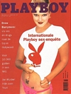 Drew Barrymore magazine cover appearance Playboy (Netherlands) February 1995