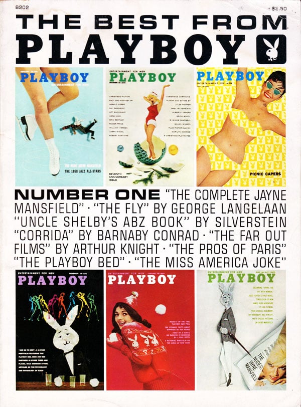 Playboy's The Best From Playboy # 1 magazine back issue Playboy Newsstand Special magizine back copy playboy newsstand special, back issues 1964, complete jayne mansfield, the fly by george langelaan,