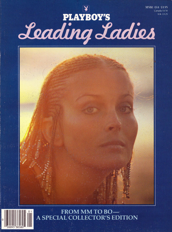 Playboy's Leading Ladies (1981) magazine back issue Playboy Newsstand Special magizine back copy playboy's leading ladies news stand special, bo derek, special collector's edition, 1981 back issues