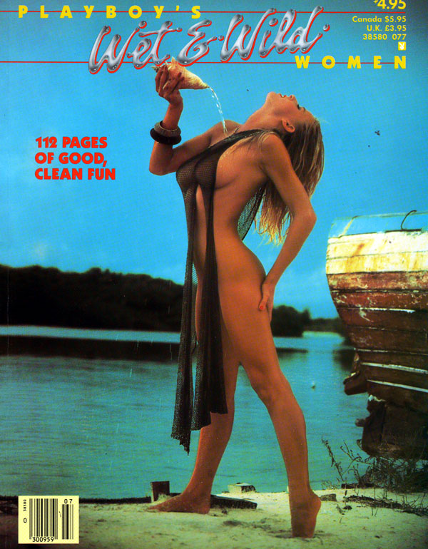Playboy's Wet & Wild Women # 1 (1987) magazine back issue Playboy Newsstand Special magizine back copy playboy's wet & wild women, 112 pages of good clean fun, news stand special collector's issues, sexy