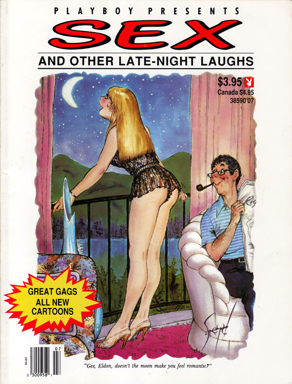 Playboy's Sex and Other Late Night Laughs magazine back issue Playboy Newsstand Special magizine back copy playboy rpesents sex and other late-night laughs, great gags, all new cartoons in color,