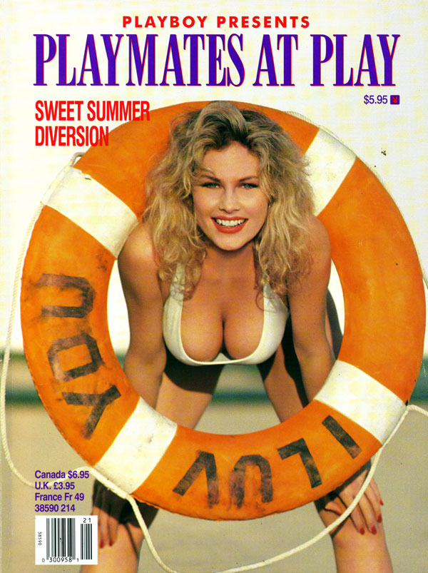 Playboy's Playmates at Play (1994) magazine back issue Playboy Newsstand Special magizine back copy playboy presents playmates at play sweet summer diversion, back issues july 1994, vintage, collector