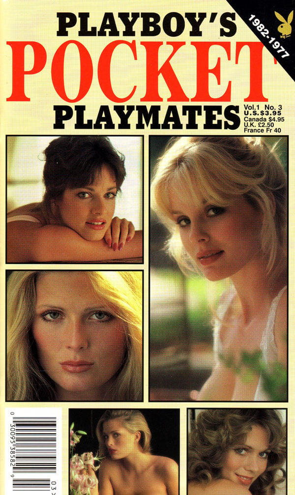 Playboy's Pocket Playmates # 3 (1996) magazine back issue Playboy Newsstand Special magizine back copy playboy's pocket playmates, featuring women from 1982 to 1977, your favorite playmates nudes, back i
