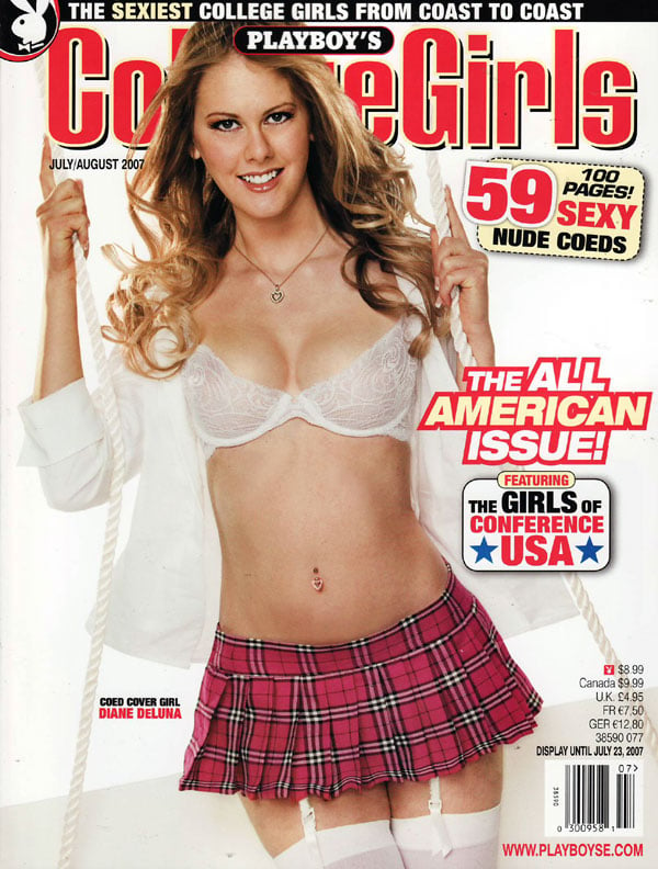 Playboy's College Girls # 28, July/August 2007 magazine back issue Playboy Newsstand Special magizine back copy college girls playboy newsstand special issue sexiest collegegirls from coats to coast usa the all a