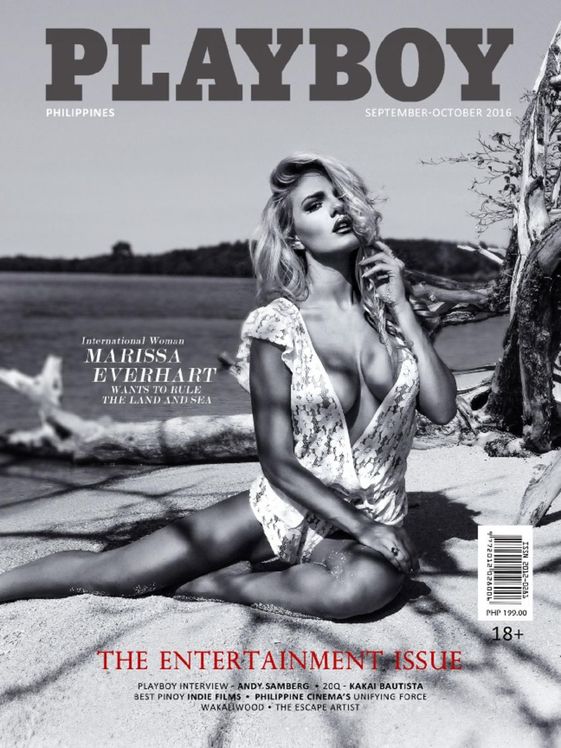 Playboy (Philippines) # 76, September/October 2016 magazine back issue Playboy (Philippines) magizine back copy Playboy (Philippines) magazine October 2016 cover image, with Marissa Everhart on the cover of the m