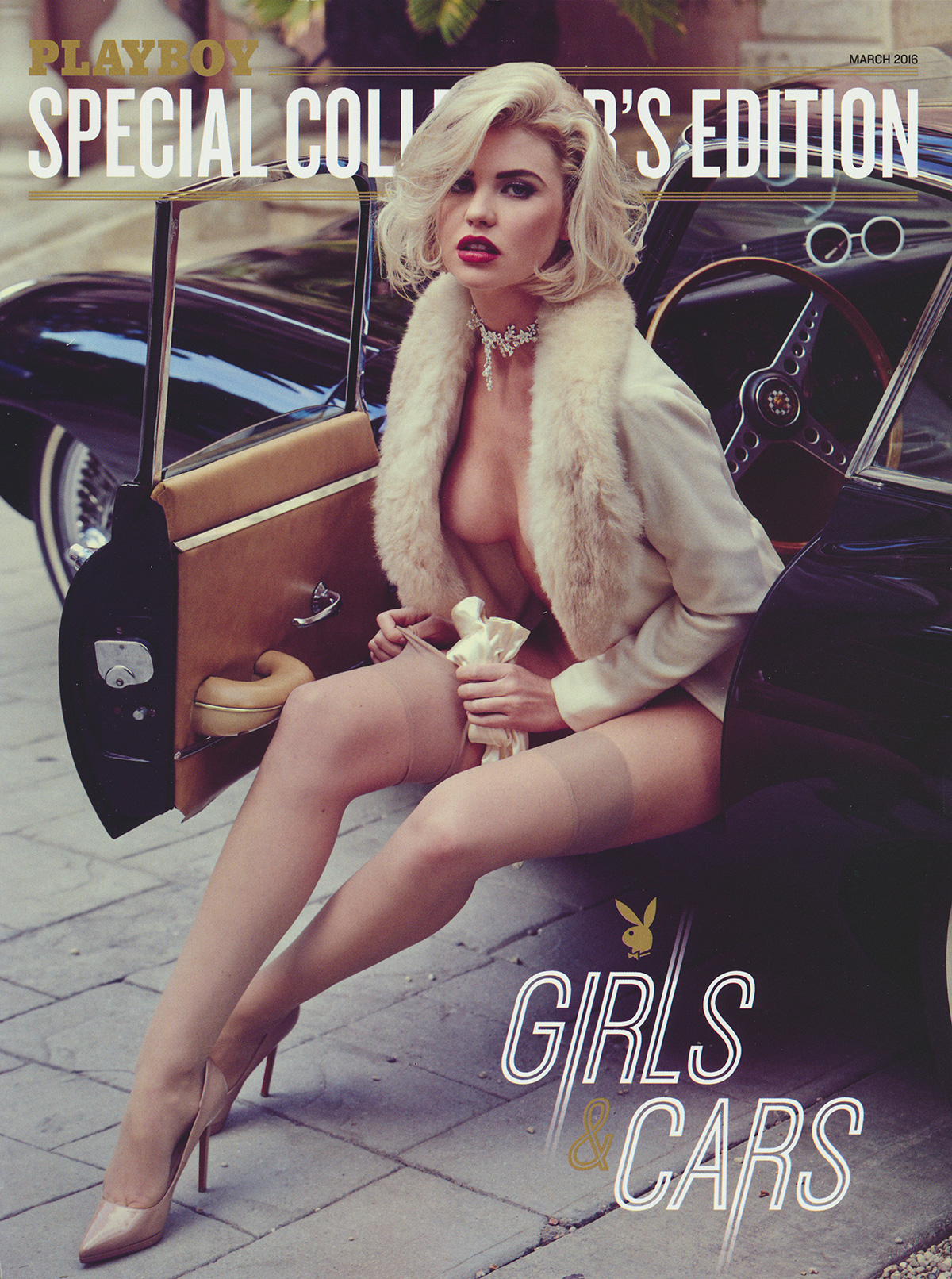 Playboy Special Collector's Edition March 2016 - Girls & Cars magazine back issue Playboy Special Collector's Edition magizine back copy 