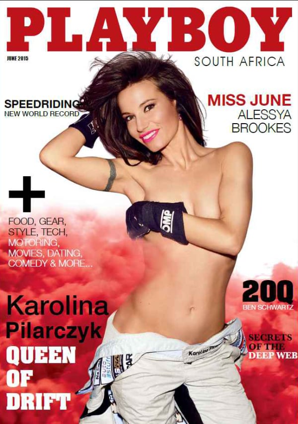 Playboy South Africa June 2015 magazine back issue Playboy (South Africa) magizine back copy 