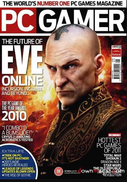 PC Gamer January 2011, , The World's Number One PC Games Magazine