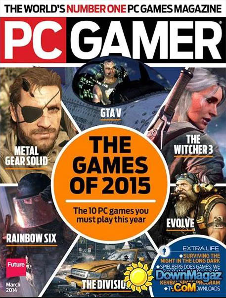 PC Gamer March 2015, , The World's Number One PC Games Magazine M