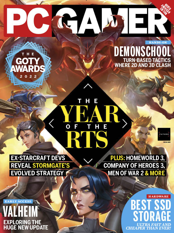 PC Gamer # 366, February 2023 magazine back issue PC Gamer magizine back copy 