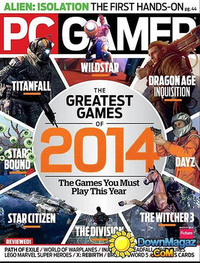PC Gamer March 2014 Magazine Back Copies Magizines Mags