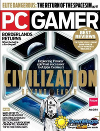 PC Gamer July 2014 Magazine Back Copies Magizines Mags