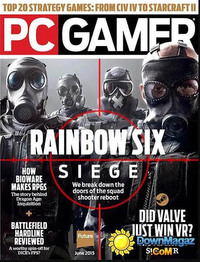 PC Gamer June 2015 Magazine Back Copies Magizines Mags