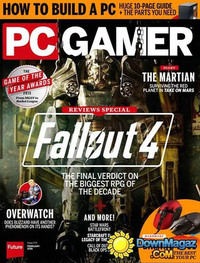PC Gamer February 2016 Magazine Back Copies Magizines Mags