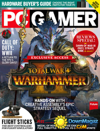 PC Gamer August 2017 magazine back issue cover image