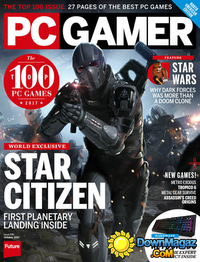 PC Gamer October 2017 magazine back issue cover image