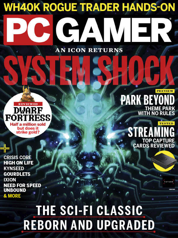 PC Gamer (UK) March 2023 magazine back issue PC Gamer (UK) magizine back copy 