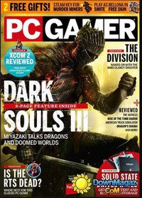 PC Gamer (UK) March 2016 Magazine Back Copies Magizines Mags