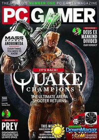 PC Gamer (UK) October 2016 Magazine Back Copies Magizines Mags
