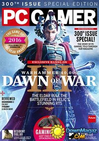PC Gamer (UK) January 2017 Magazine Back Copies Magizines Mags