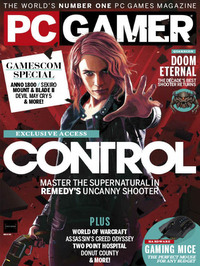 PC Gamer (UK) November 2018 magazine back issue cover image