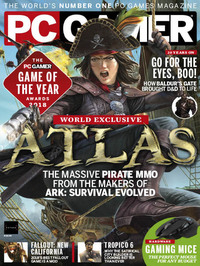 PC Gamer (UK) January 2019 magazine back issue cover image