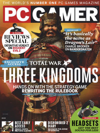 PC Gamer (UK) March 2019 Magazine Back Copies Magizines Mags