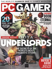 PC Gamer (UK) March 2020 Magazine Back Copies Magizines Mags