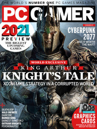PC Gamer (UK) February 2021 Magazine Back Copies Magizines Mags
