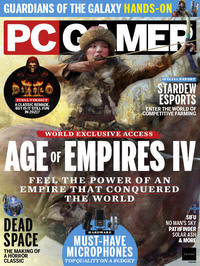 PC Gamer (UK) December 2021 magazine back issue cover image