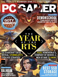 PC Gamer (UK) January 2023 magazine back issue cover image