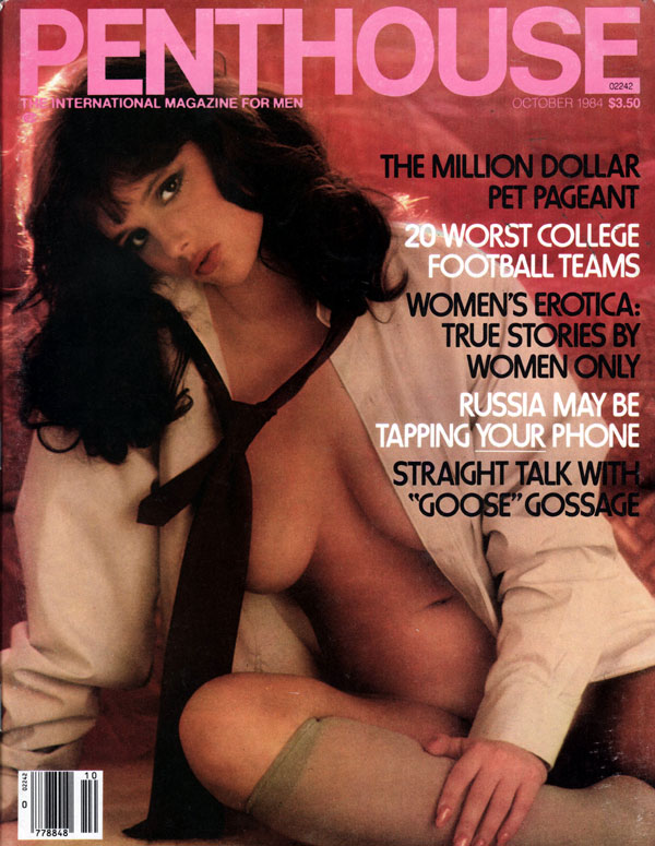Penthouse October 1984 magazine back issue Penthouse (USA) magizine back copy october 1984 penthouse magazine, used backissues, sexy centerfold magazine, women erotica, magazine