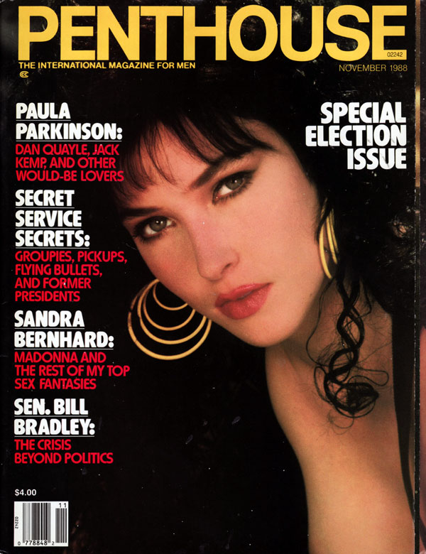 Penthouse November 1988 magazine back issue Penthouse (USA) magizine back copy november 1988 penthouse magazine, used backissues 1988 penthouse, sexy pictorials, politics and prot