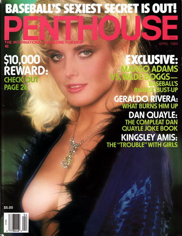 Penthouse April 1989 magazine back issue Penthouse (USA) magizine back copy april 1989 penthouse magazine, margo adams, used backissues magazines penthouse 1989, pet of the mon