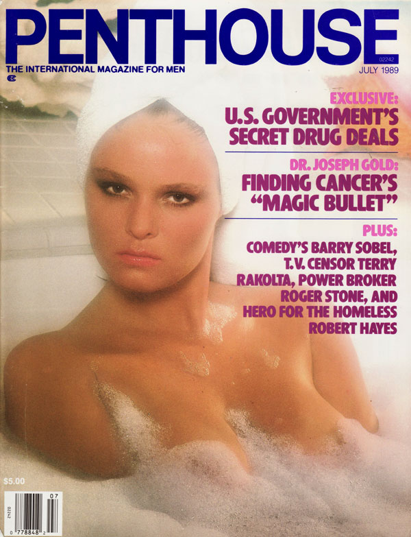 Penthouse July 1989 magazine back issue Penthouse (USA) magizine back copy july 1989 penthouse magazine, the international mag for men, sex protest and politics, government se