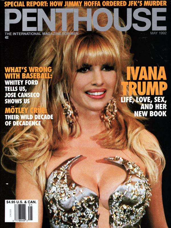 Penthouse May 1992 magazine back issue Penthouse (USA) magizine back copy may 1992 penthouse magazine, ivana trump, international magazine for men, 1992 back issues, canseco