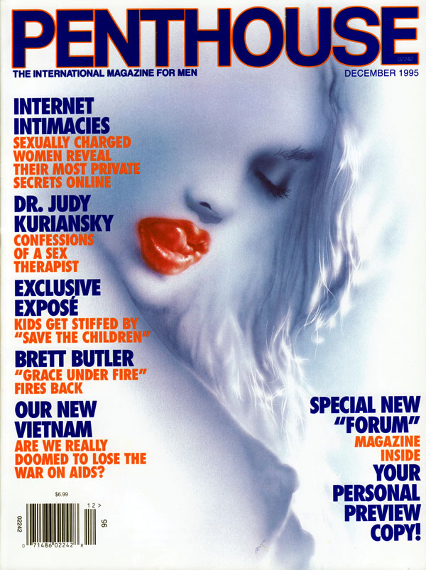 Penthouse December 1995 magazine back issue Penthouse (USA) magizine back copy december 1995 penthouse magazine, the international for men of sex politics and protest, nude pictor