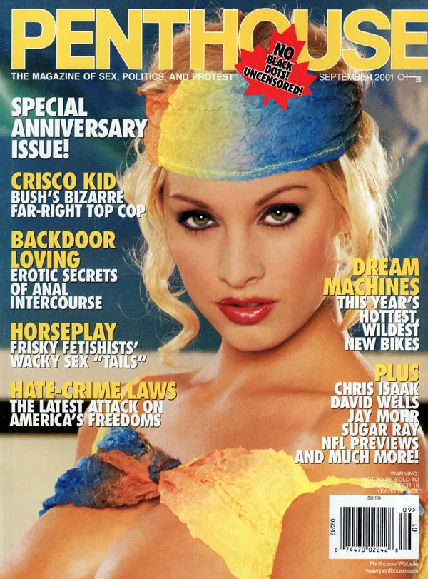 Penthouse Sep 2001 magazine reviews