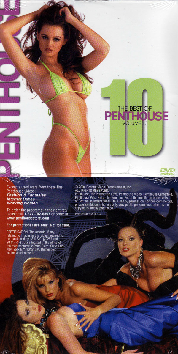 Penthouse Subscriber DVD 2004 magazine back issue Penthouse (USA) magizine back copy penthouse magazine, special subscriber DVD 2004, the best of penthouse volume 10 dvd, hot women in v