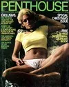 Penthouse December 1975 magazine back issue cover image